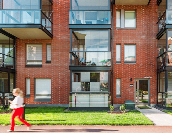 Balkonginglasning Uppsala