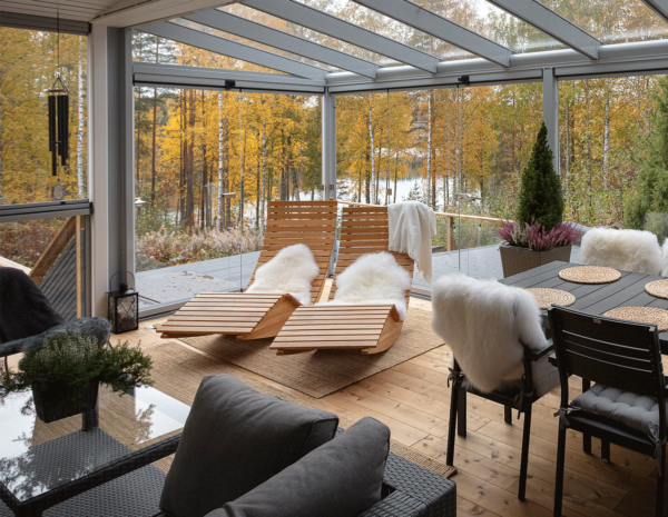 Inglasning Uppsala Glasa in balkong villa