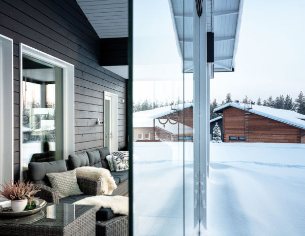 Inglasning terrass Uppsala